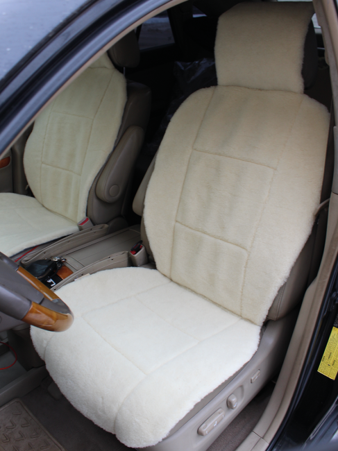 Накидка на автомобильное сидение LANATEX модель 168, артикул 22164, размер 145*55*1,5, цвет белый - фото8