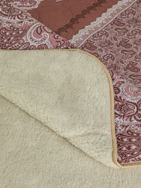 Одеяло (плед) LANATEX из натуральной овечьей шерсти. Арт. 014 - фото2